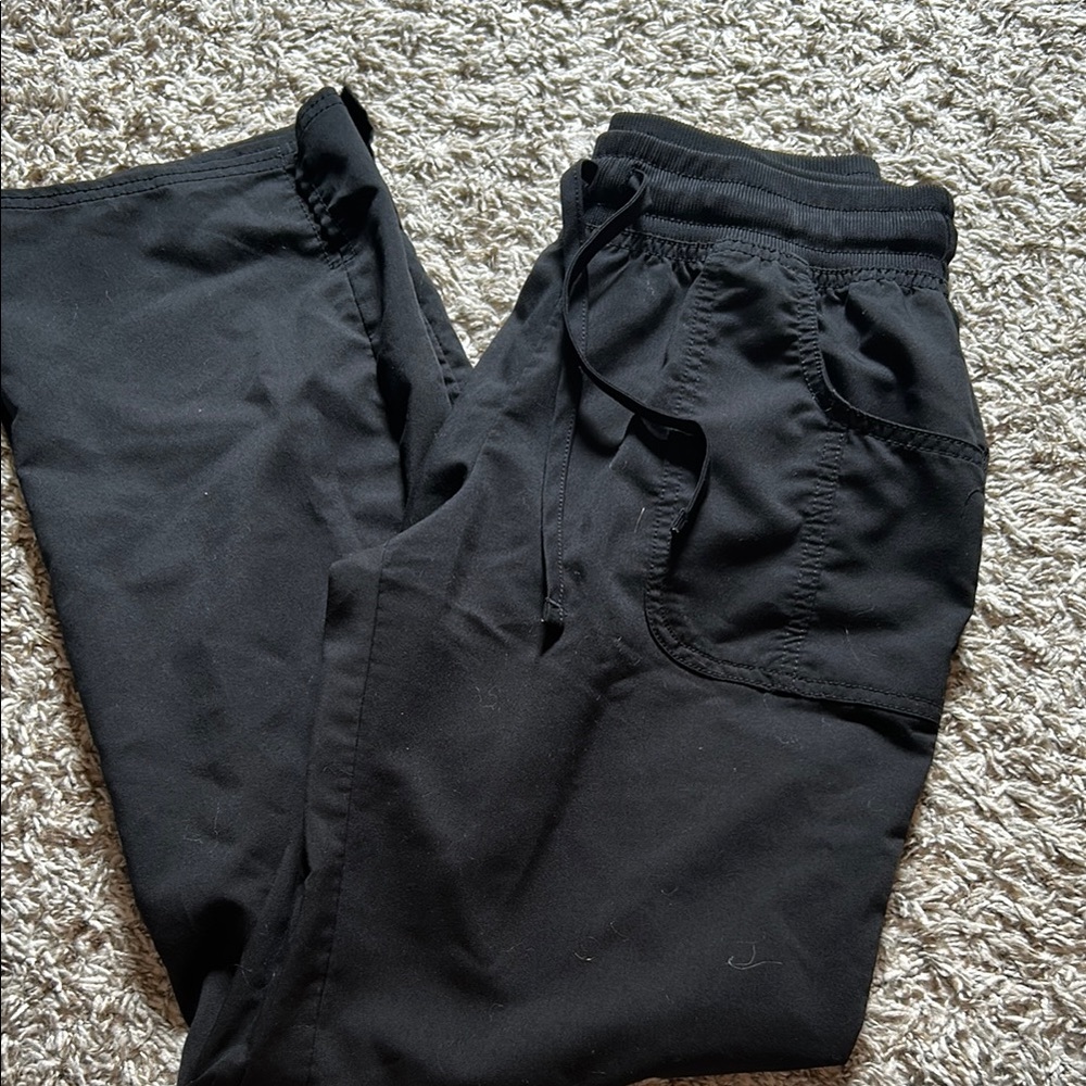 Black Srub Pants